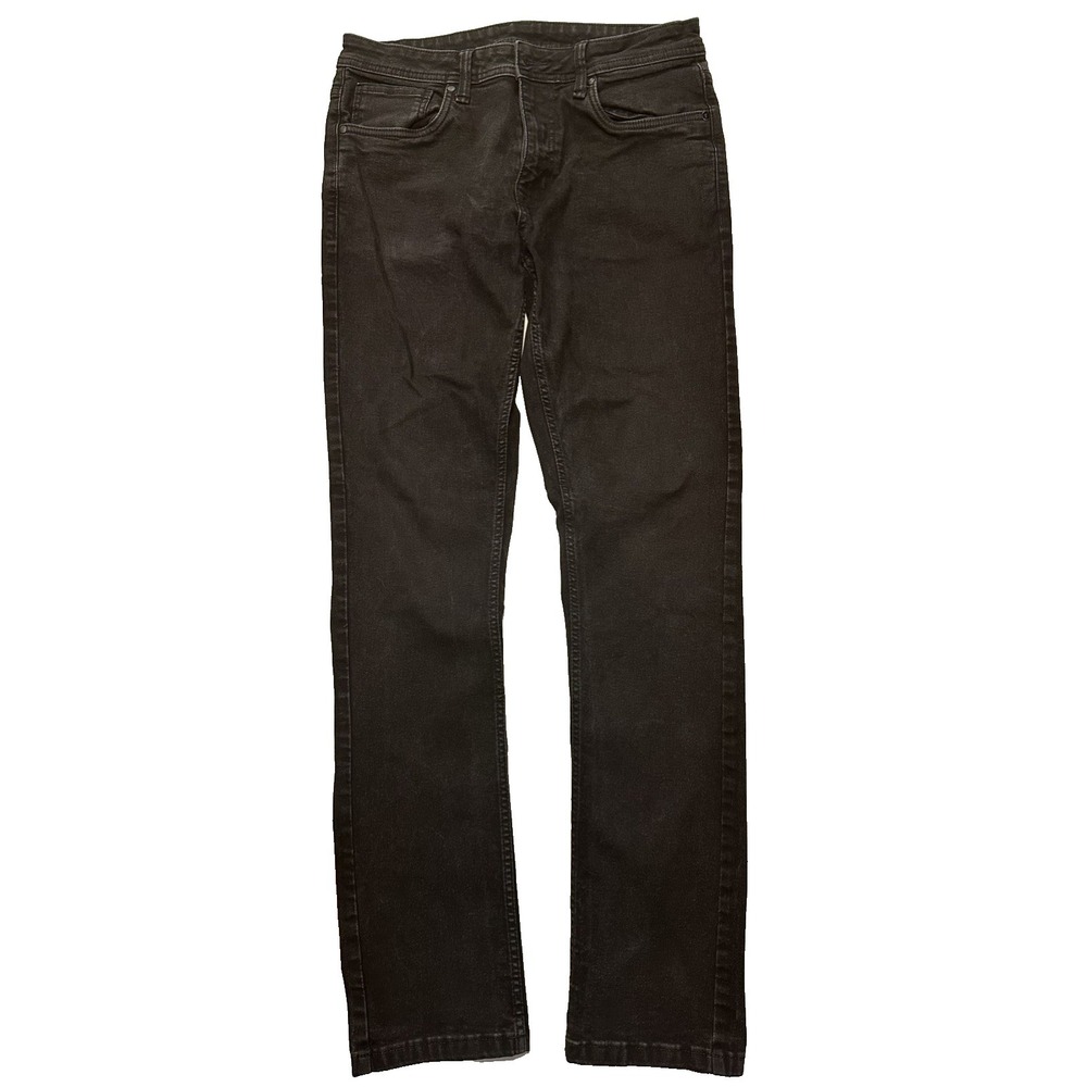 The Perfect Jean NYC Jeans Mens 32x34 Black Slim Fit Stretch Denim Mid Wash